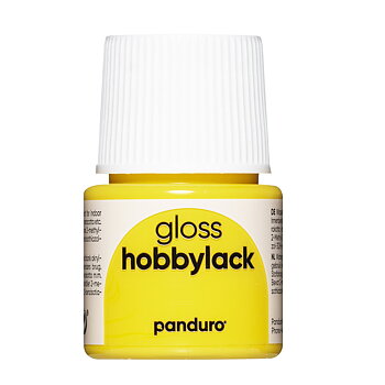 Hobbylack gloss 45 ml Warm Yellow