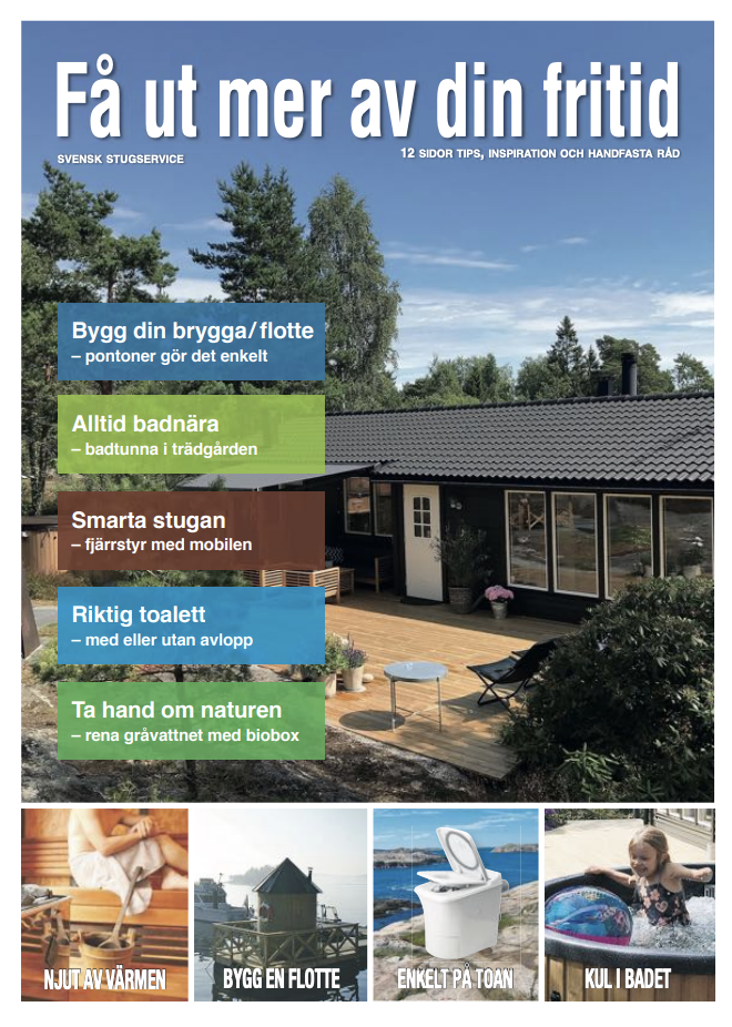 Broschyr Svensk stugservice