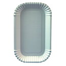 Pappersskål "pure" Vit - 15x23x2 cm