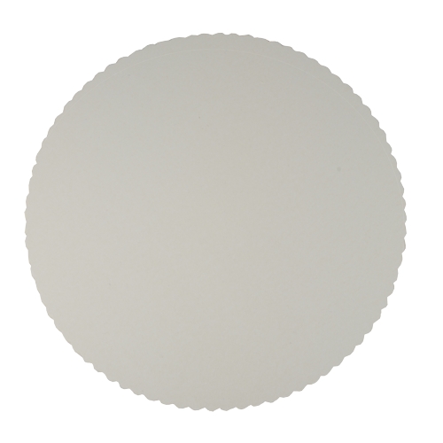 Tårtunderlägg i papp "pure" Vit - Ø 28 cm - 2