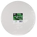 Tårtunderlägg i papp "pure" Vit - Ø 28 cm