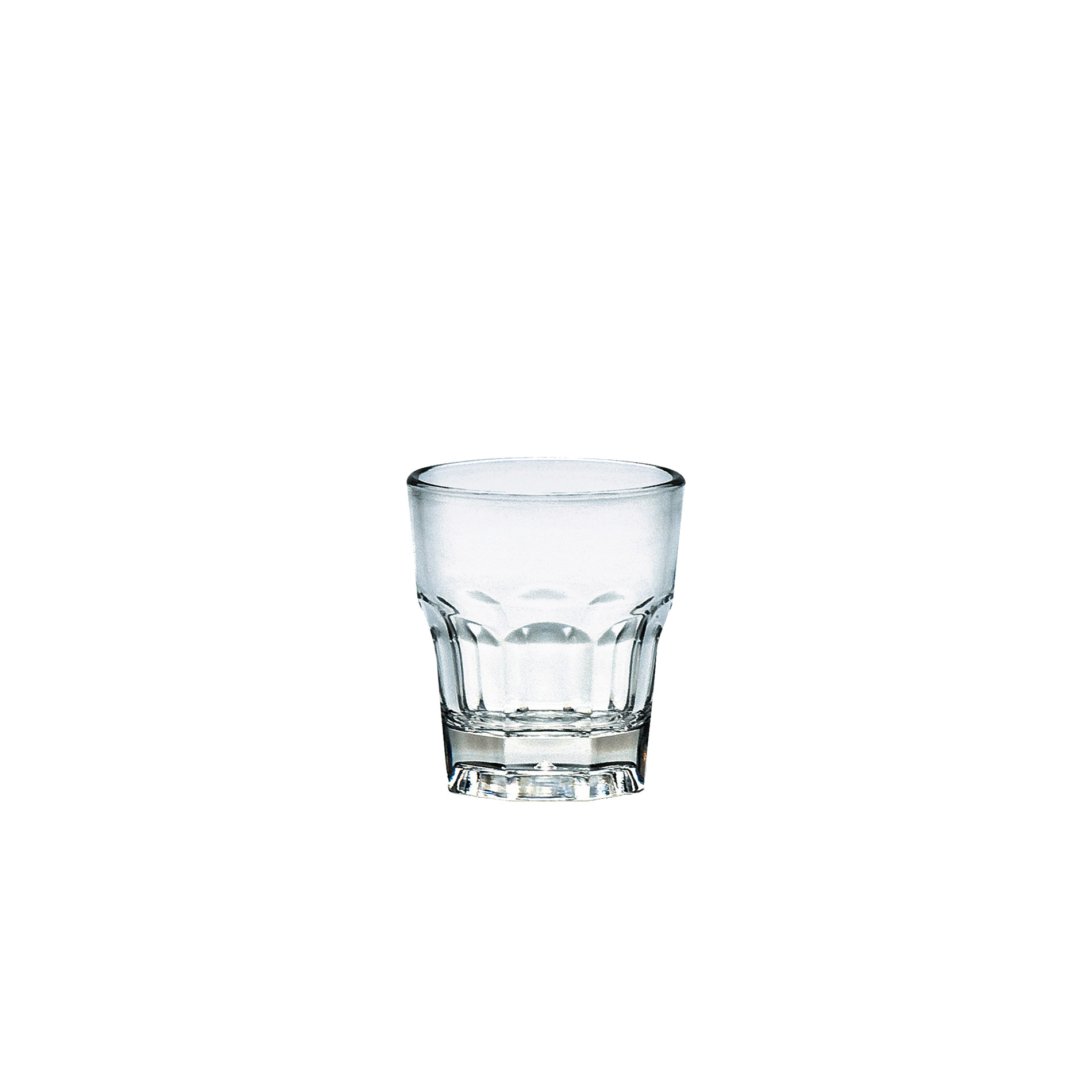 Snapsglas av polykarbonat