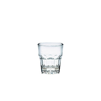Snapsglas av polykarbonat