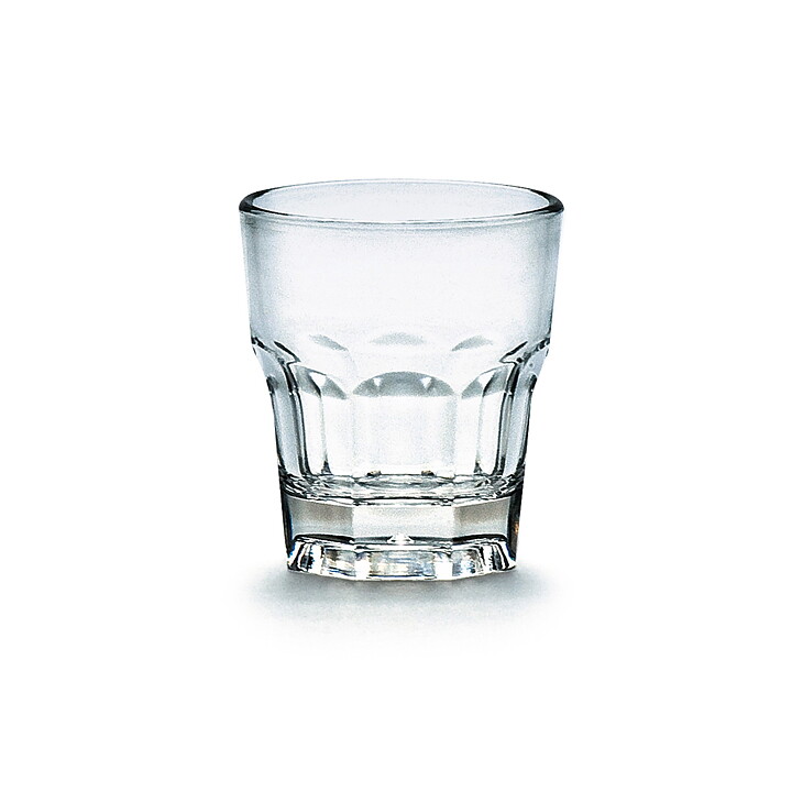 Snapsglas av polykarbonat