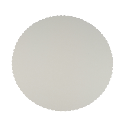 Tårtunderlägg i papp "pure" Vit - Ø 30 cm - 2