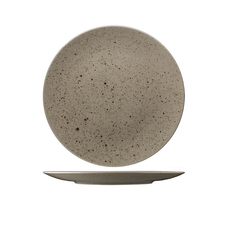 Flat Tallrik Natur ø 30cm