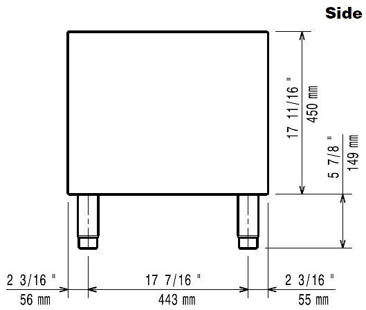 Underrede, 400 - EVO700