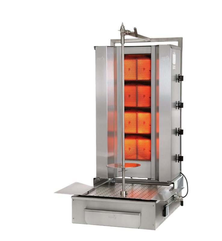 Kebabgrill F GD4 GASOL - 70 kg - 2