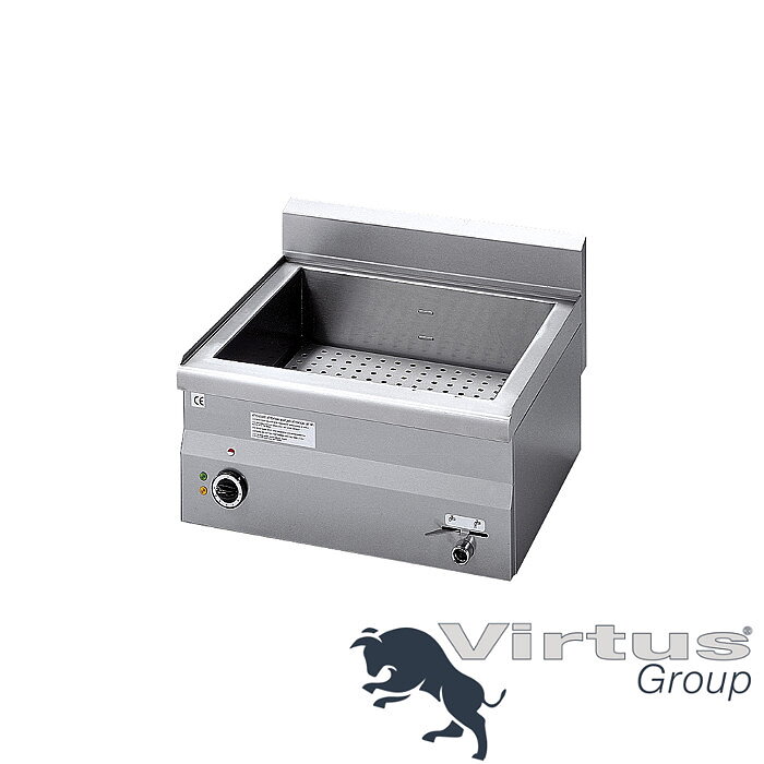 Bain Marie, vattenbad, GN 1/1 + 2x GN 1/4 maxhöjd 150 mm
