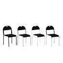 Konferensstol RX002 silver/svart