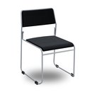 Konferensstol NICE silver/svart