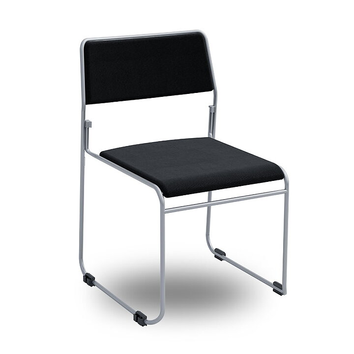 Konferensstol NICE silver/svart