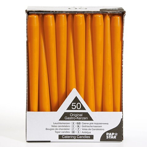 Antikljus Ø 2,2 cm · 25 cm Orange