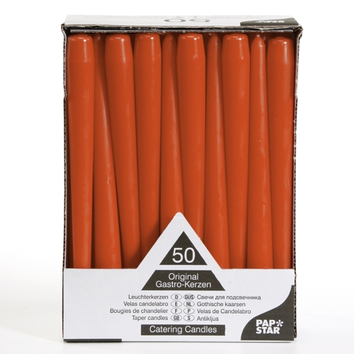 Antikljus Ø 2,2 cm · 25 cm Terracotta
