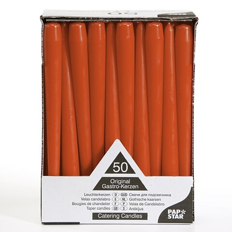 Antikljus Ø 2,2 cm · 25 cm Terracotta