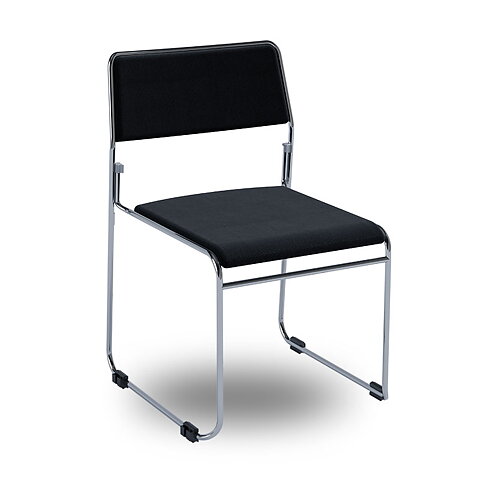 Konferensstol NICE krom/svart