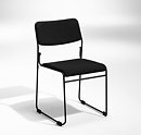 Konferensstol NICE svart/svart