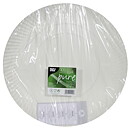 Papperstallrik "pure" Vit - Ø 34 cm