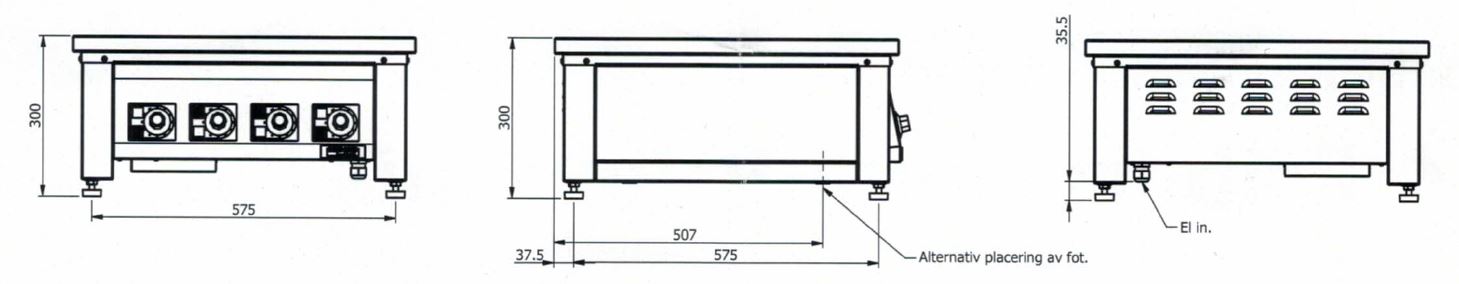 Induktionsspis, 4 zoner - FSITB4029 Pro - 6