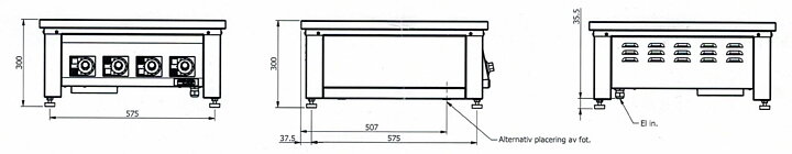 Induktionsspis, 4 zoner - FSITB4029 Pro