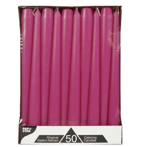 Antikljus Ø 2,2 cm · 25 cm Fuchsia