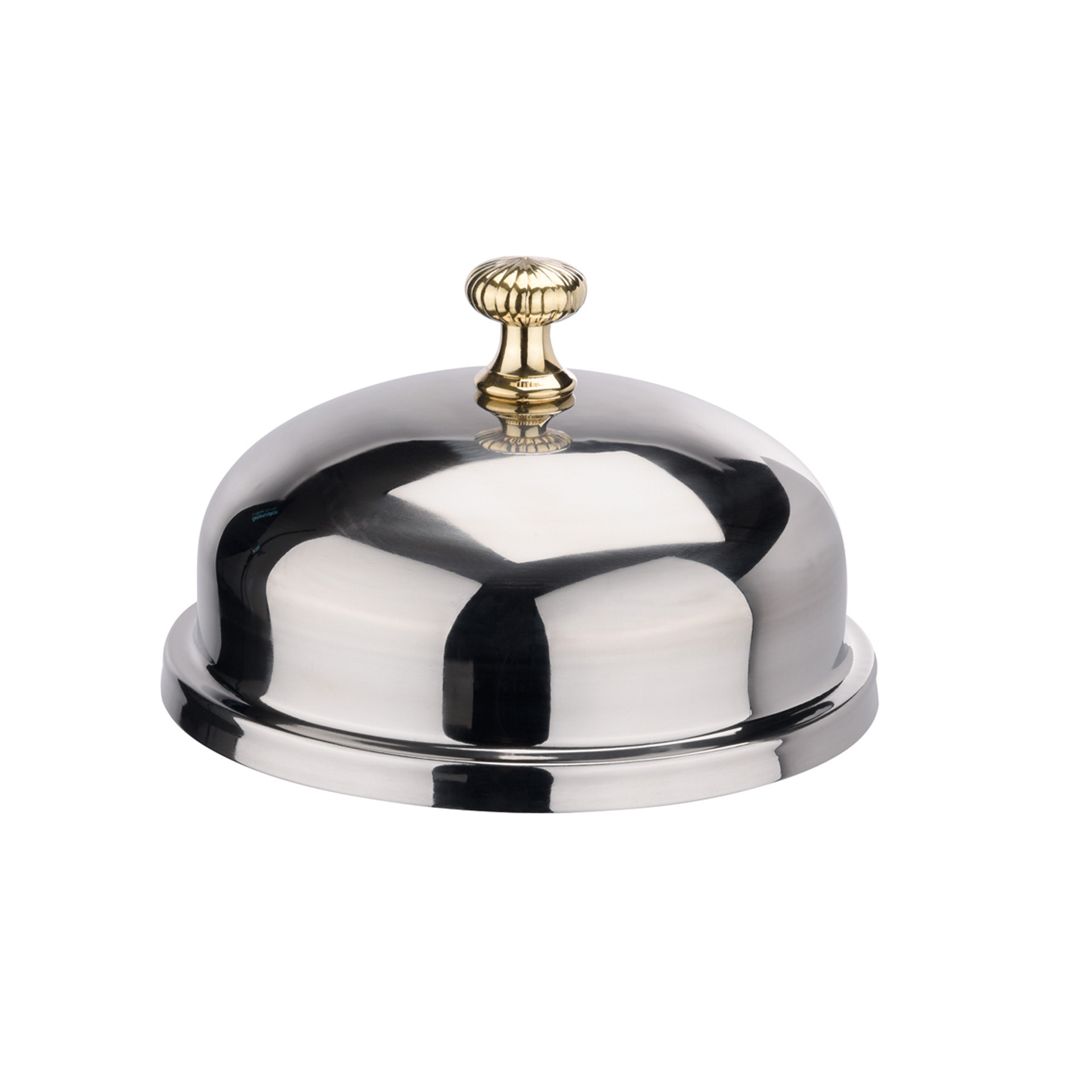 Cloche med mässingknopp 