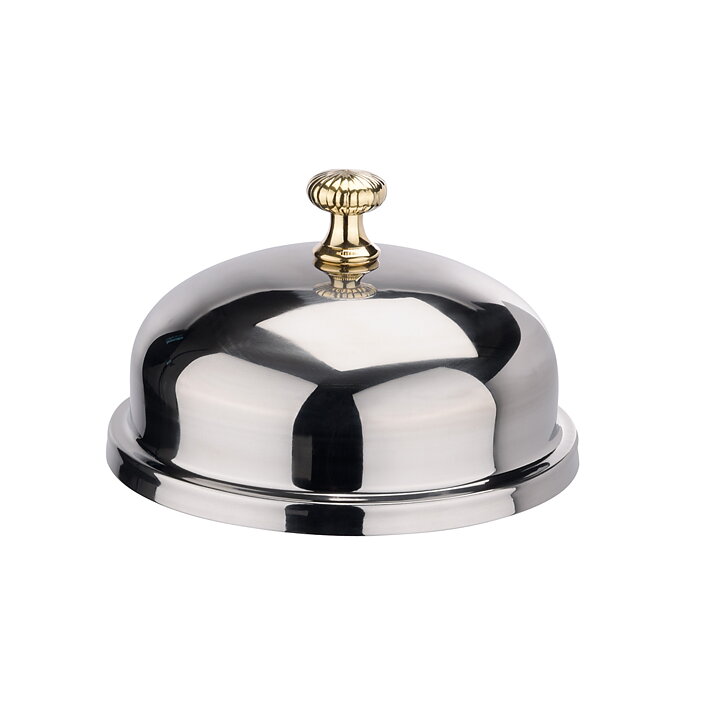 Cloche med mässingknopp 