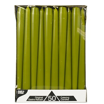 Antikljus Ø 2,2 cm · 25 cm Oliv