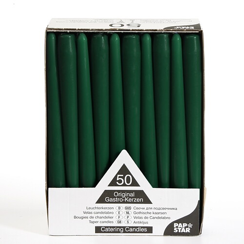 Antikljus Ø 2,2 cm · 25 cm Mörkgrön