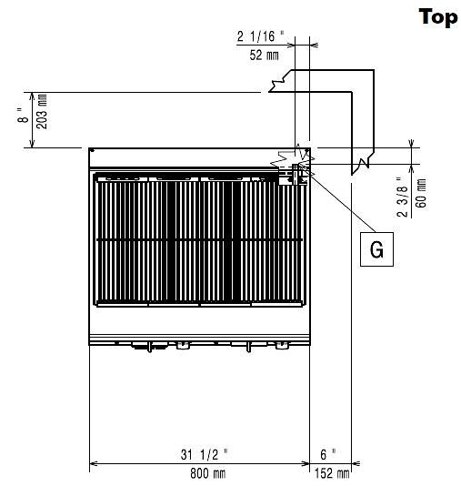 Gasgrill Naturgas & Gasol, 800 - EVO700