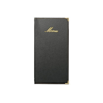 Menypärm Classic, A45, PU-läder, svart