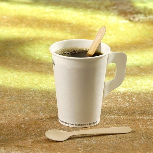 Kaffesked i trä "pure" 11 cm