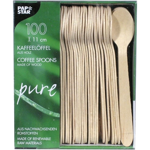 Kaffesked i trä "pure" 11 cm - 2
