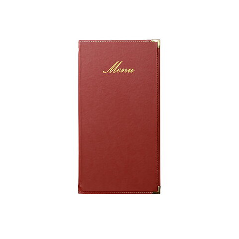 Menypärm Classic, "A45" PU-läder, vinröd