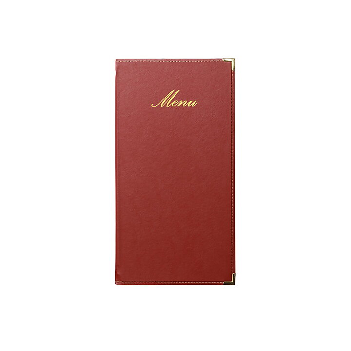 Menypärm Classic, "A45" PU-läder, vinröd