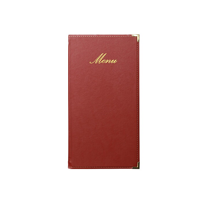 Menypärm Classic, "A45" PU-läder, vinröd