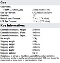 Lavastensgrill Gas, 400 - EVO700