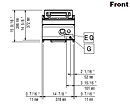 Lavastensgrill Gas, 400 - EVO700