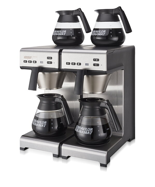Kaffebryggare Matic Twin, inkl 4 kannor