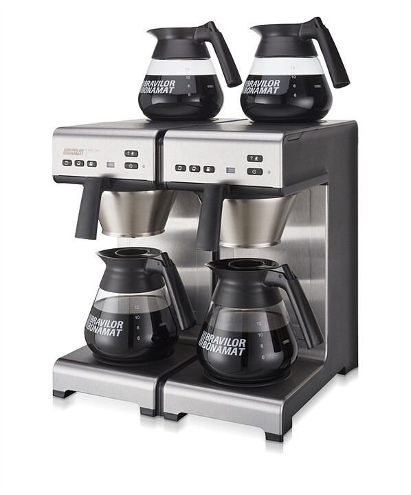 Kaffebryggare Matic Twin, inkl 4 kannor