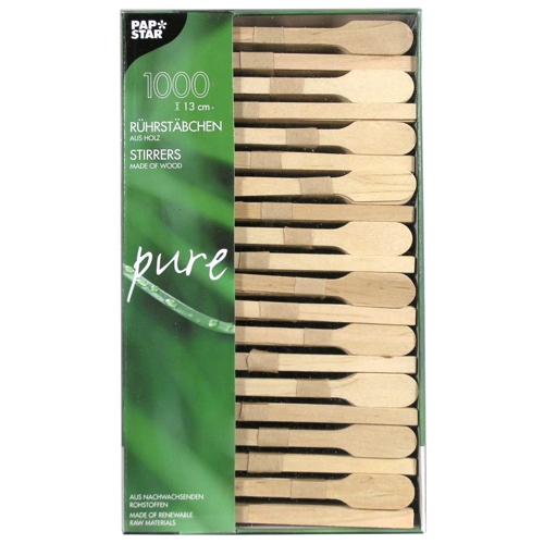 Träpinne för omrörning "pure" 13 cm - 3