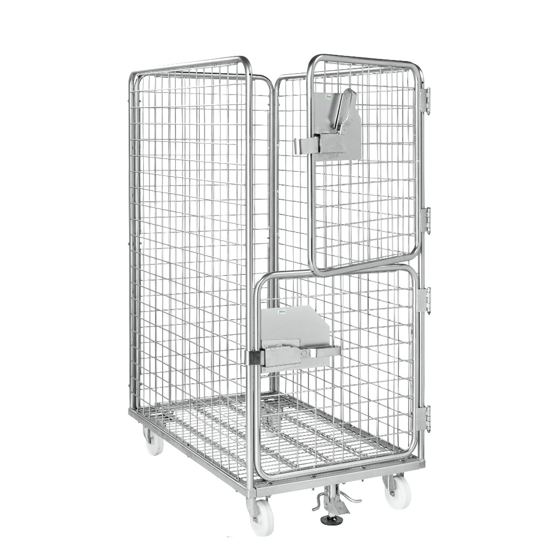 Paketvagn med centralbroms, 800 kg