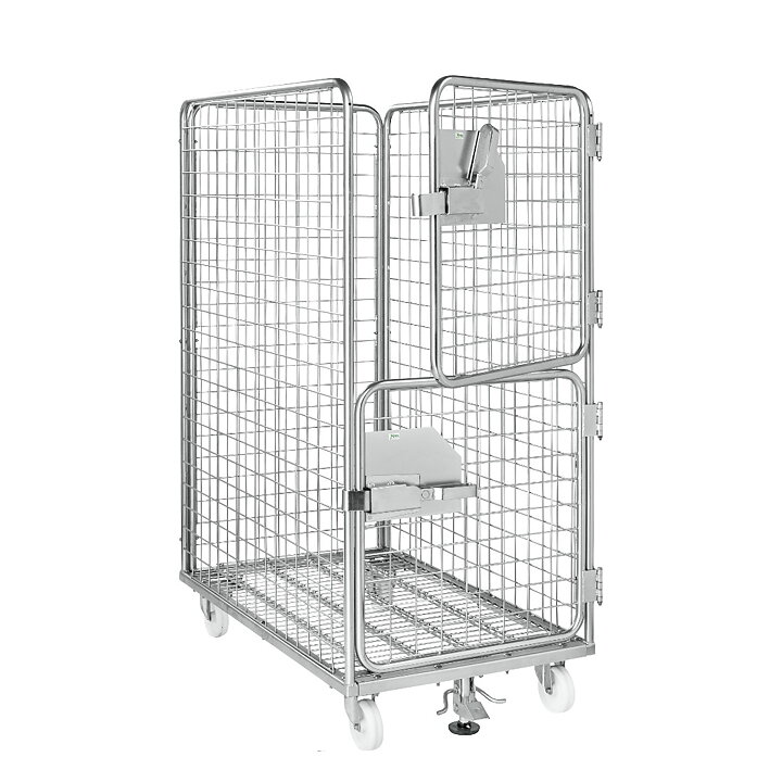 Paketvagn med centralbroms, 800 kg