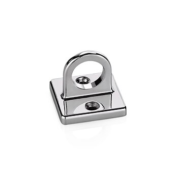 Väggfäste för rep - Silver