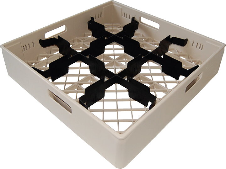 Diskback fackindelad, 9 x glas Ø max 149 mm , BEIGE
