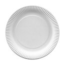 Papperstallrik "pure" Vit - Ø 23 cm