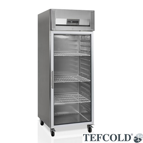 Kylskåp RK710G glasdörr, 650 liter, GN 2/1