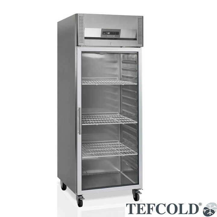 Kylskåp RK710G glasdörr, 650 liter, GN 2/1