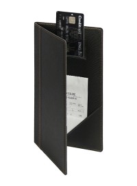 Notpärm Trendy, 24 x 13,5 cm, PU-läder, svart - 2