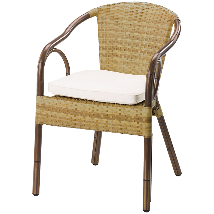 Ceres Sereno, karmstol med bambu-look - 7